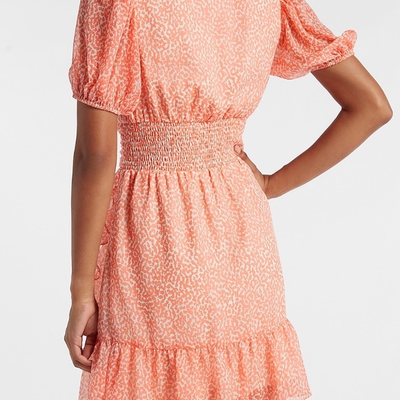 Express Ruffle Wrap Dress - Picture 3 of 9